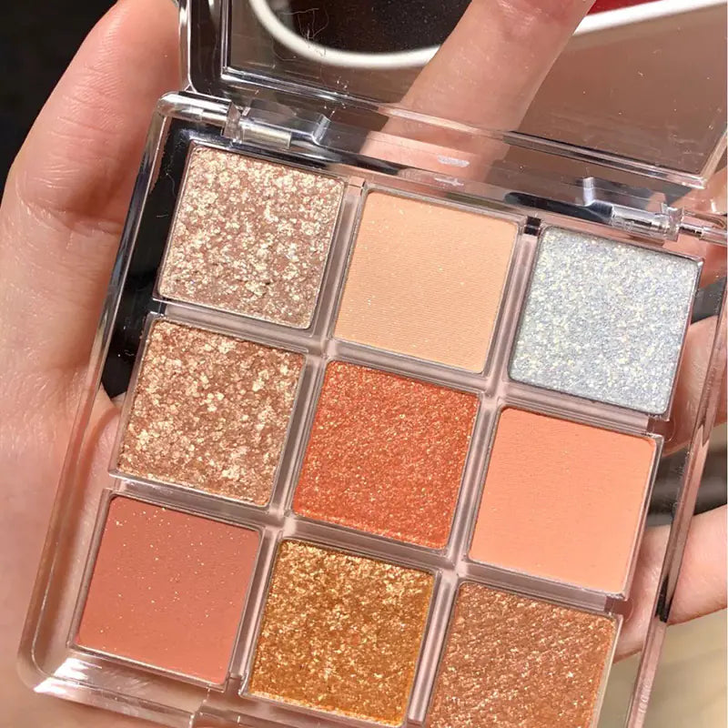 DIKALU Nine-Shade Sunset Eyeshadow Kit