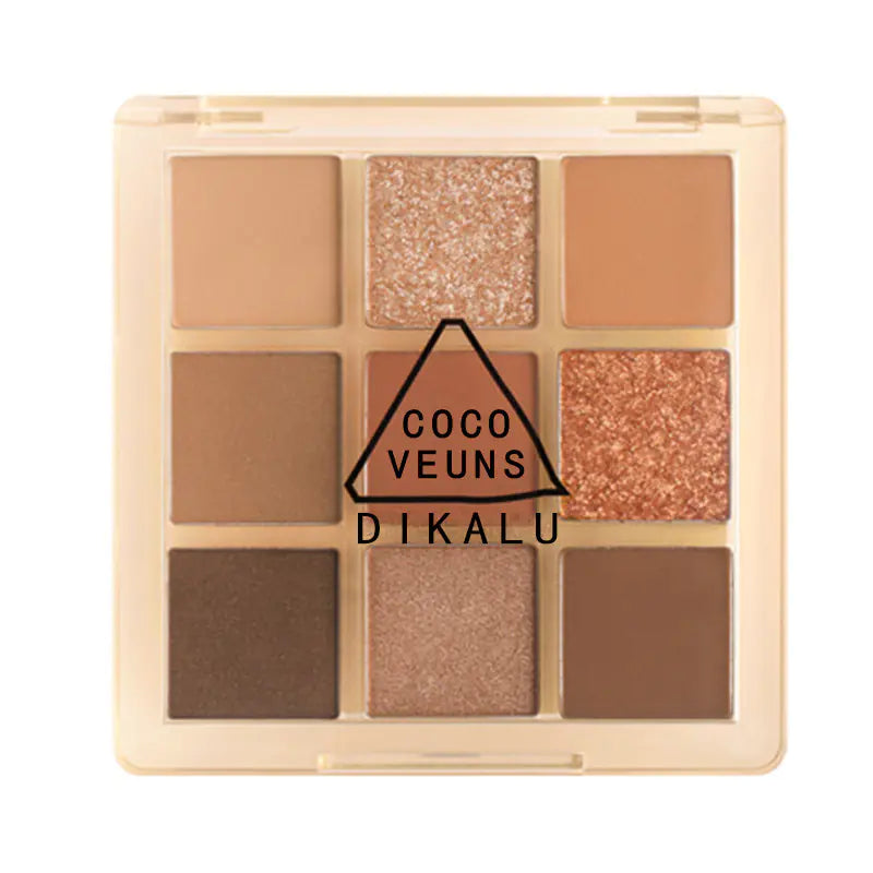 DIKALU Nine-Shade Sunset Eyeshadow Kit